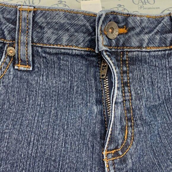 Cato Premium MW w/ Elastic Waist Jeans SIZE 6P - Picture 9 of 13
